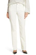 Women's Nydj Marilyn Stretch Straight Leg Corduroy Pants - White