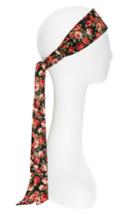 Tasha Floral Headscarf, Size - Red