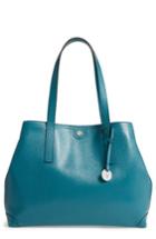 Lodis Business Chic Louisa Rfid-protected Leather Tote - Blue
