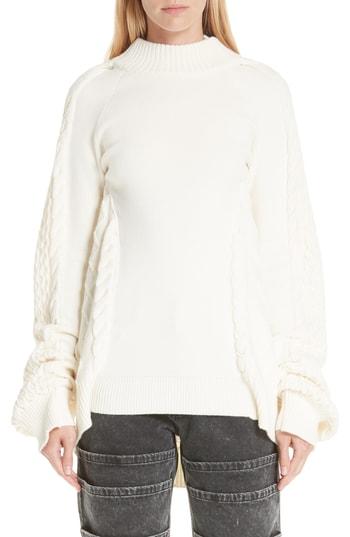 Women's Y/project Oversized Sweater - White