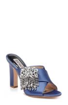 Women's Badgley Mischka Farrah Sandal M - Blue