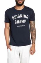 Men's Reigning Champ Gym Logo T-shirt, Size - Blue