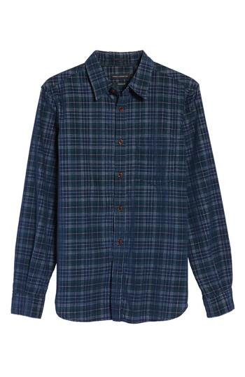 Men's French Connection Plaid Corduroy Sport Shirt