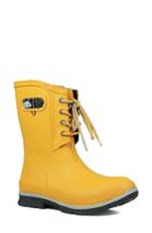 Women's Bogs Amanda Plush Waterproof Rain Boot M - Yellow