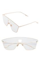Women's Sunnyside La Irregular 65mm Clear Glasses - Clear/ Gold