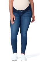 Women's Good American Good Mama The Honeymoon Low Rise Maternity Skinny Jeans W - Blue