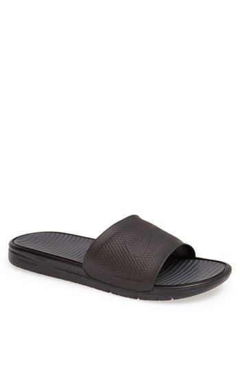 Nike 'benassi Solarsoft' Slide Black/