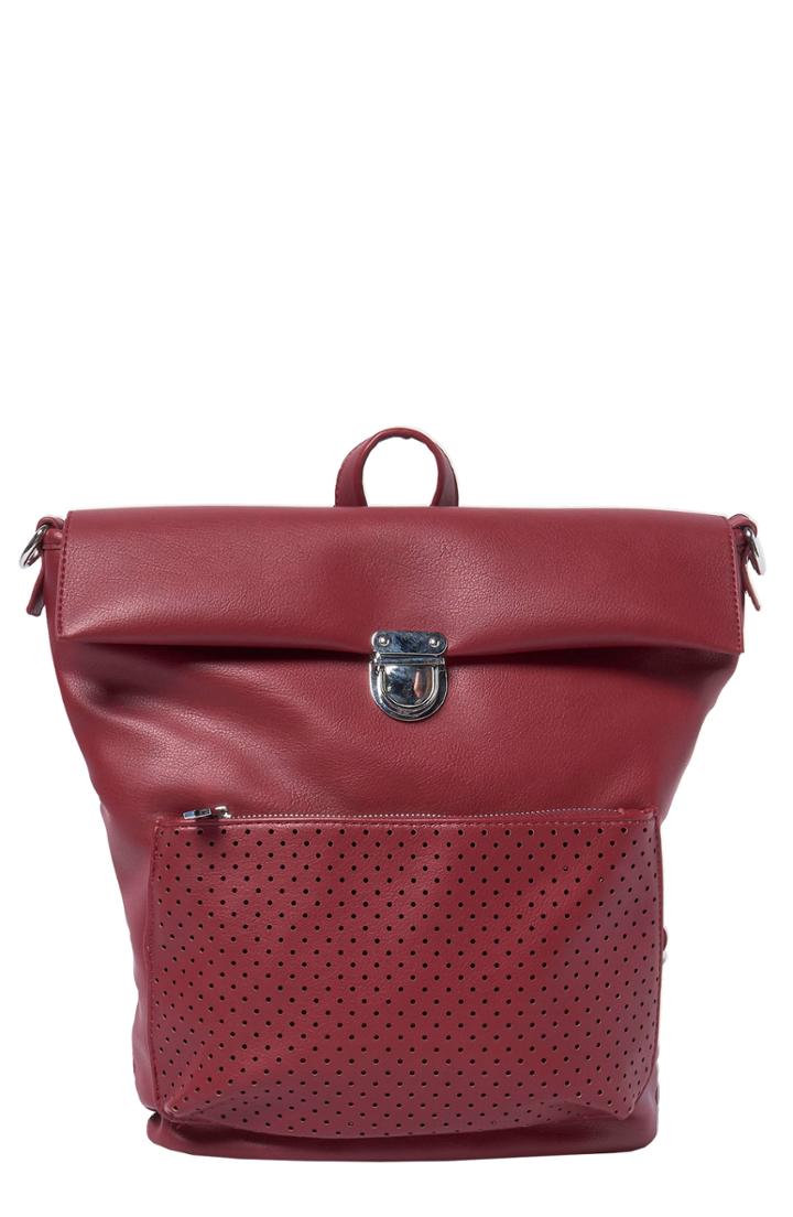 Urban Originals Solo Origin Vegan Leather Convertible Backpack - Burgundy