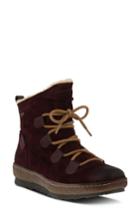 Women's Spring Step Hunnie Water Resistant Bootie .5-6us / 36eu - Purple