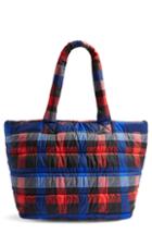 Topshop Tokyo Nylon Puffer Tote - Red