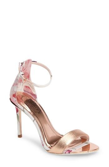 Women's Ted Baker London Charv Sandal .5 M - White