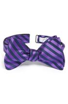 Men's John W. Nordstrom Silk Bow Tie, Size - Purple
