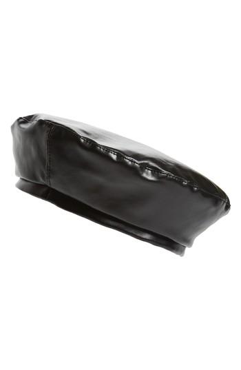 Women's Steve Madden Faux Leather Beret -