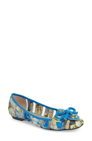 Women's J. Renee 'edie' Skimmer Flat B - Blue