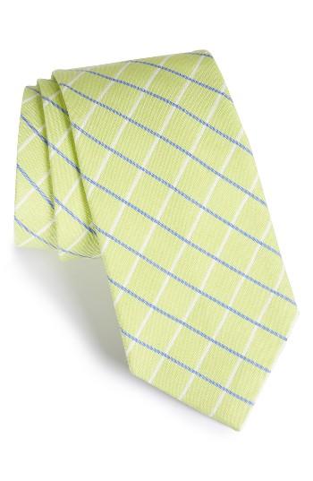 Men's Nordstrom Men's Shop Check Cotton & Silk Tie
