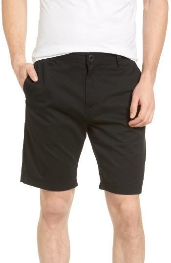 Men's Volcom Drifter Modern Chino Shorts - Black
