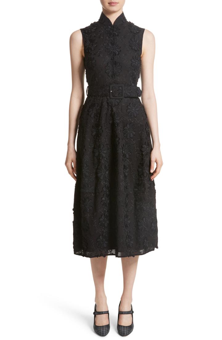 Women's Co Floral Embroidered Dress