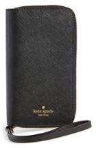 Kate Spade New York Iphone X Leather Folio Wristlet -