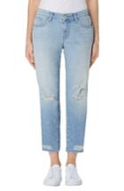 Women's J Brand 'sadey' Crop Slim Straight Leg Jeans - Blue