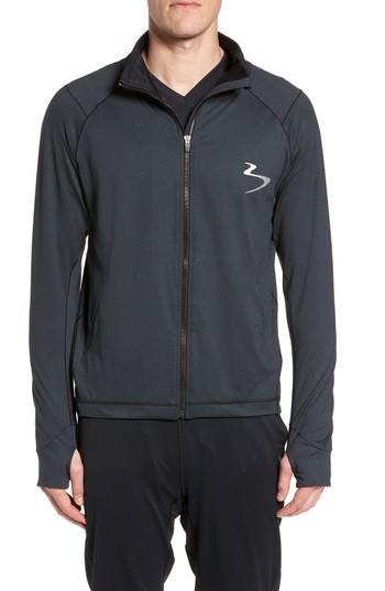 Men's Beach Body Energy Training Jacket - Black