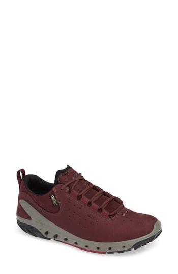 Women's Ecco Biom Venture Gtx Sneaker -5.5us / 36eu - Burgundy