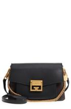 Givenchy Small Gv3 Leather & Suede Crossbody Bag - Black