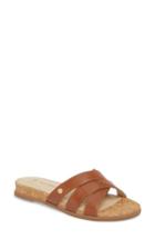 Women's Hush Puppies Dalmatian Slide Sandal .5 M - Brown