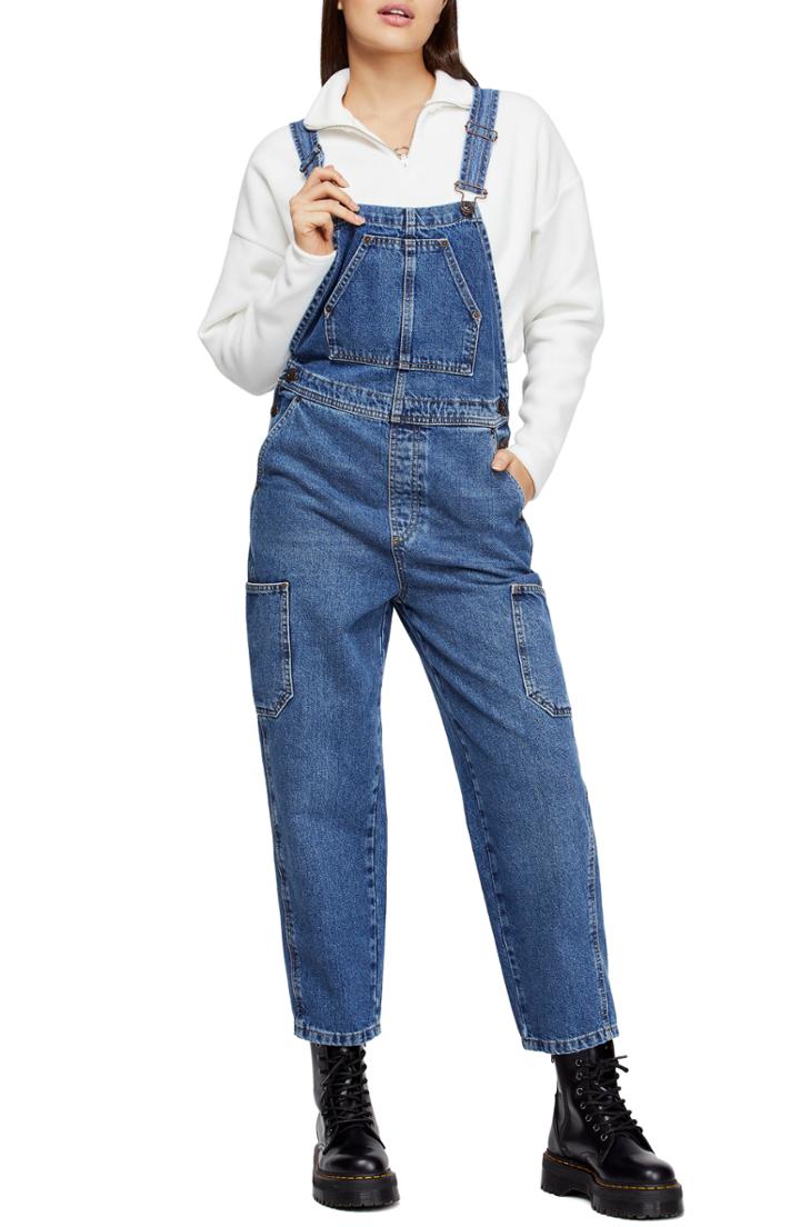 Women's Bdg Urban Outfitters Workwear Denim Overalls - Blue