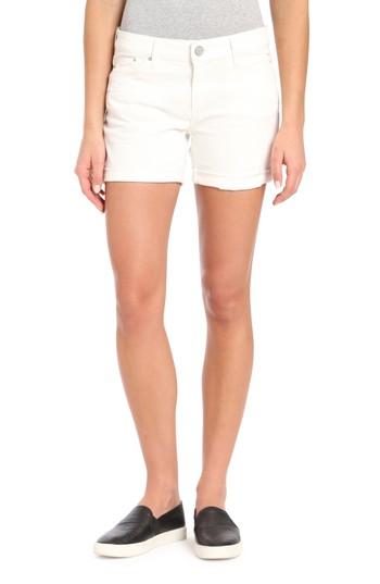 Women's Mavi Jeans Pixie Ripped Denim Shorts X - White