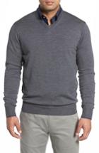 Men's Peter Millar Merino Sweater, Size - Grey
