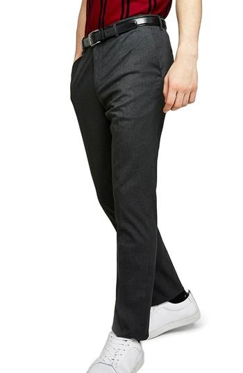 Men's Topman Skinny Fit Trousers X 34 - Grey