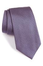 Men's Armani Collezioni Micro Neat Tie, Size - Pink