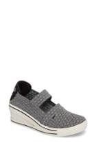Women's Bernie Mev. Frontier Woven Mary Jane Wedge Us / 36eu - Metallic