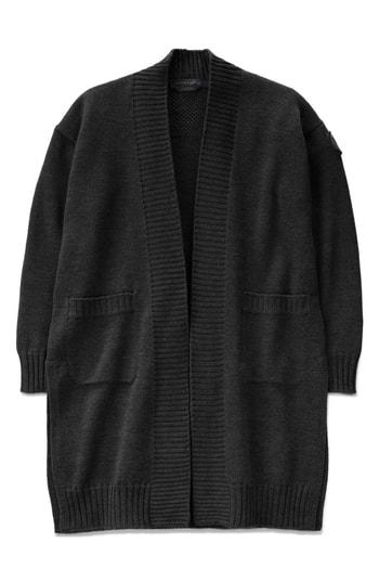 Women's Canada Goose Long Cardigan (2-4) - Black