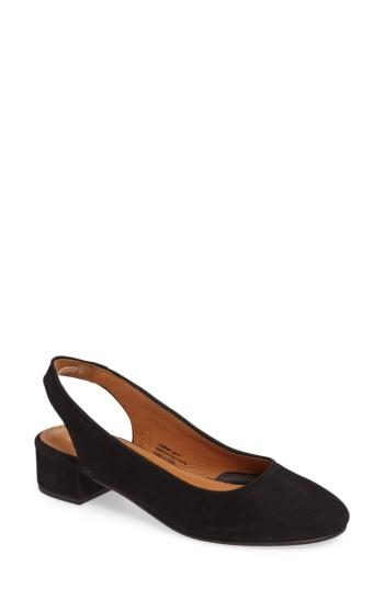 Women's Seychelles Electric Slingback Pump M - Black