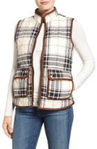 Women's Foxcroft Plaid Quilt Vest