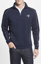 Men's Cutter & Buck Los Angeles - Edge Drytec Moisture Wicking Half Zip Pullover