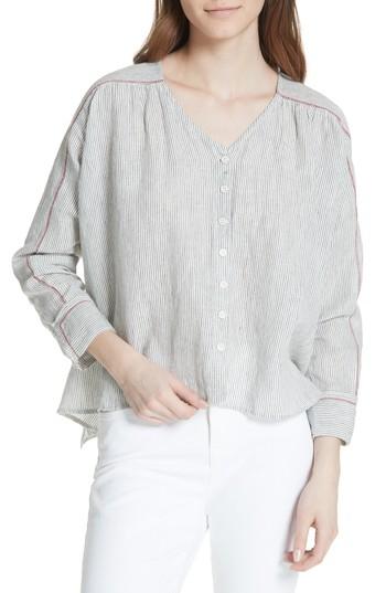 Women's The Great. The Boutonniere Top - Black