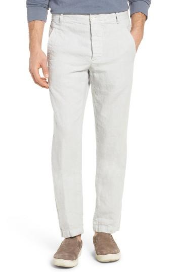 Men's James Perse Slub Linen Twill Utility Pants - Beige