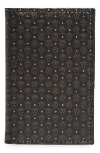 Men's Alexander Mcqueen Coated Canvas Wallet -