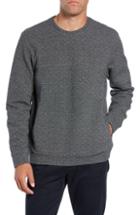 Men's Calibrate Jaspe Seamed Sweater - Black