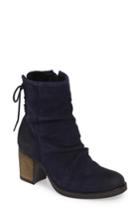 Women's Bos. & Co. 'barlow' Waterproof Suede Bootie .5-6us / 36eu - Blue