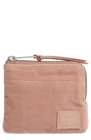 Women's Herschel Supply Co. 'johnny' Half Zip Wallet -