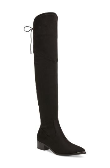 Women's Marc Fisher Ltd. Yuna Over The Knee Boot .5 M - Black