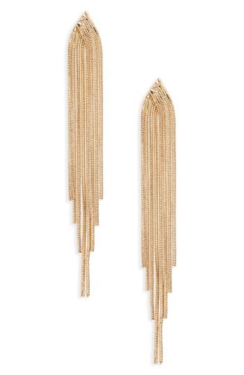 Women's Girly Metal Fringe Earrings