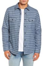 Men's Hurley Dispatch Shirt Jacket, Size - Blue