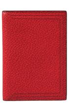 Lodis Stephanie Leather Passport Cover - Red