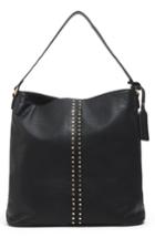 Sole Society Bayle Faux Leather Shoulder Bag - Black