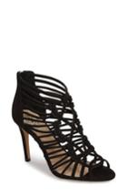 Women's Vince Camuto Joshalan Strappy Cage Sandal M - Black