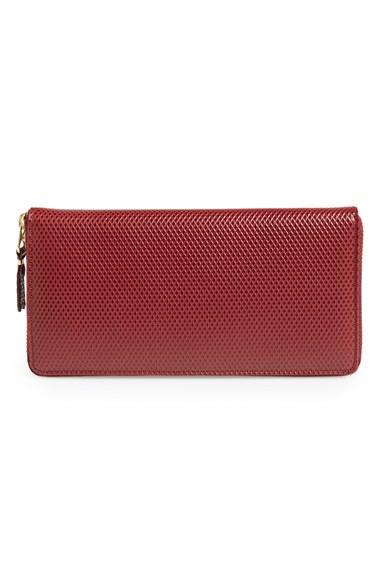 Men's Comme Des Garcons 'luxury Group' Continental Long Wallet - Red